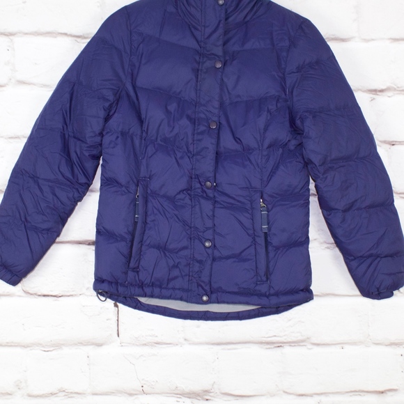LL Bean Down Quilted Puffer Winter Coat Jacket XS - Picture 3 of 8
